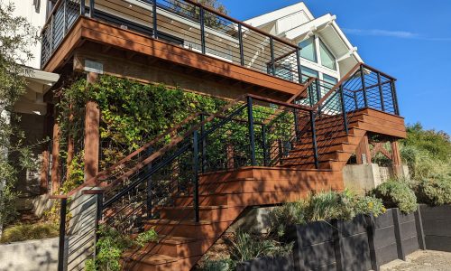 Porch & Stairs in Healdsburg CA