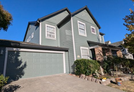 Exterior House Painting Project in Sonoma County