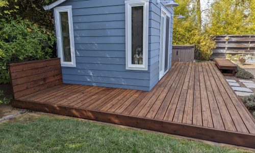 Pool Shower Staining