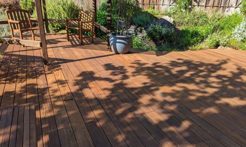 Deck Staining Project