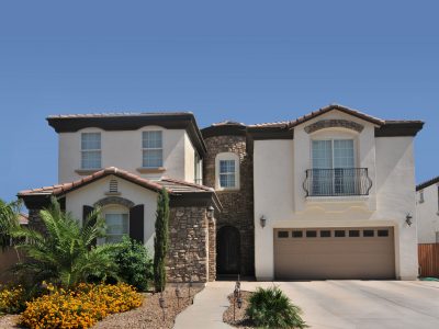 Exterior house painting by CertaPro painters in South Arlington, TX