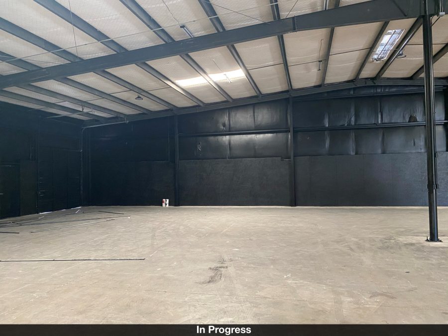 Black painted walls of facility Preview Image 1