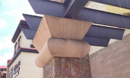 Retail Mall Painting Case Study Before Photo