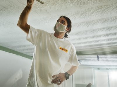 CertaPro Painter for ceiling