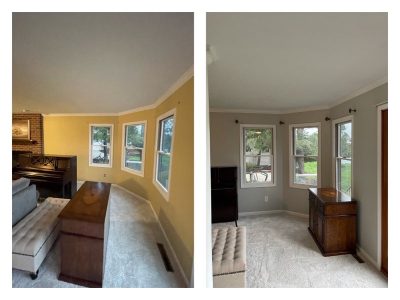 Front Windows Before & After