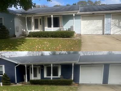 Before and After Single Story Home