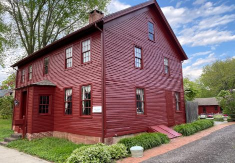 This antique colonial home was repainted by CertaPro of South Central Connecticut.