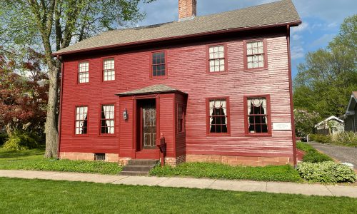 In direct sunlight the house shows off its satin finish.