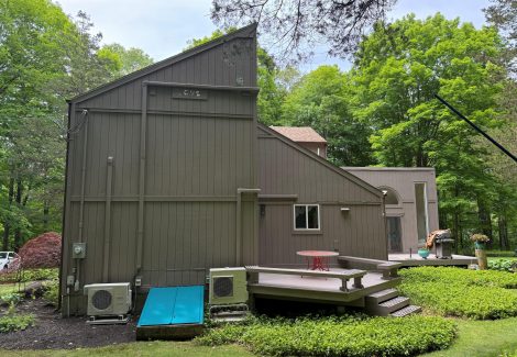 Siding & Gutter Painting Project