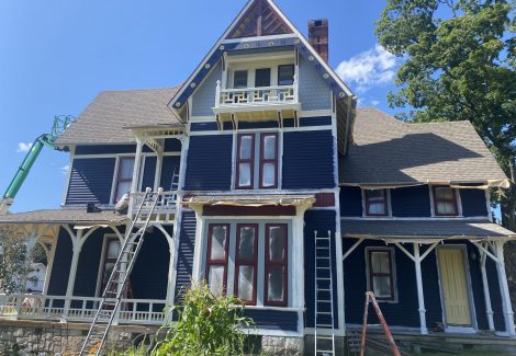 Exterior house painting