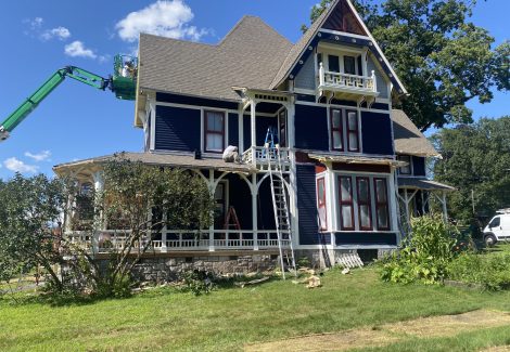 Exterior house painting