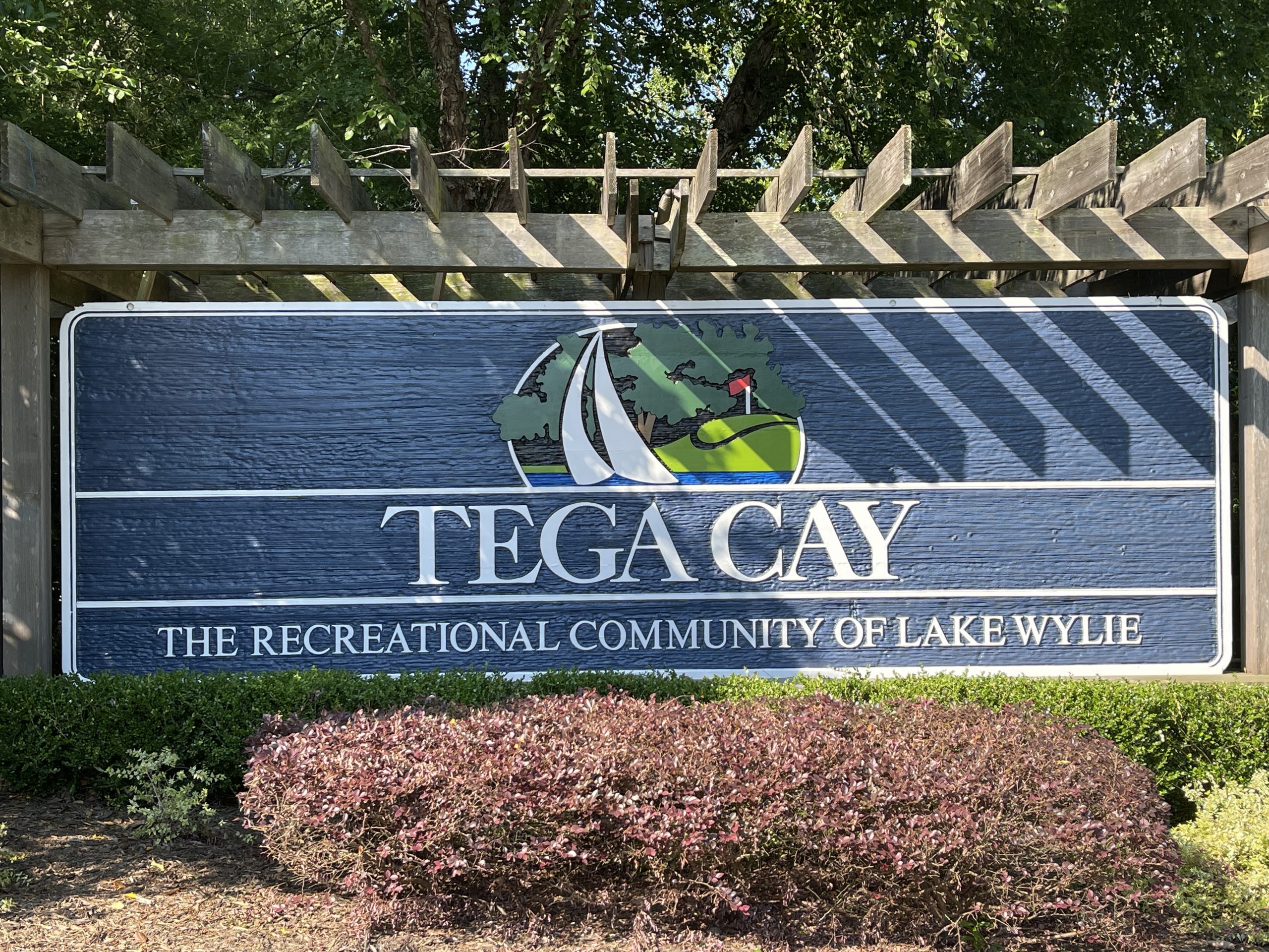 Tega Cay Recreational Community Sign After