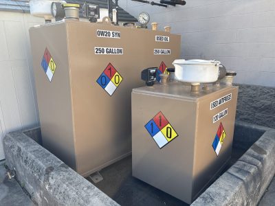 tank repainted in charlotte, nc