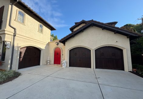 Exterior Doors & Soffits Refinishing