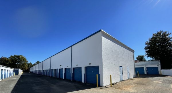 mini storage building south boulevard charlotte after repainting