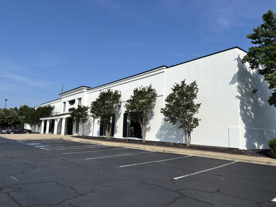 painted White Basset Building After Photo Preview Image 2