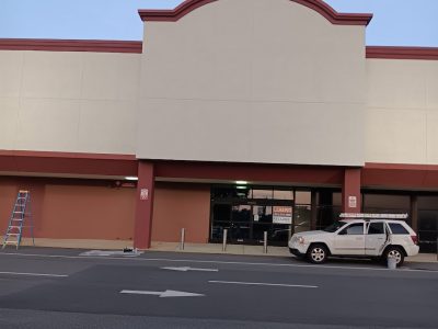 painted commercial building charlotte nc