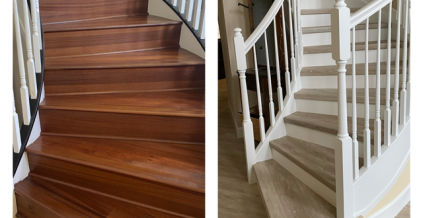 Residential Staircase Painting – Cutler Bay, FL ...