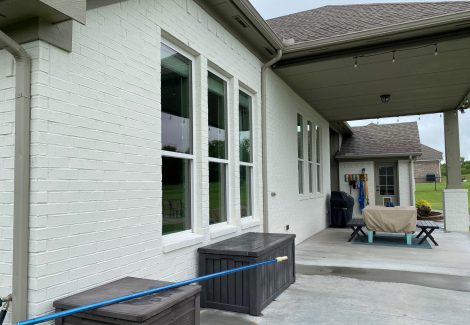 exterior trim painting.