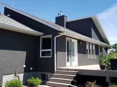 Exterior house painting in Southern Alberta