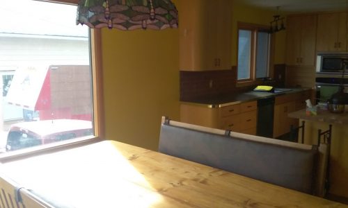 Kitchen Painting Project in Medicine Hat