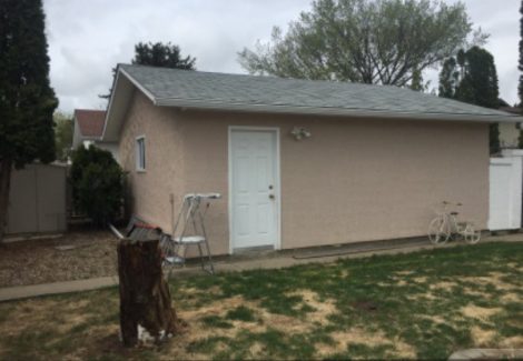 house before painting