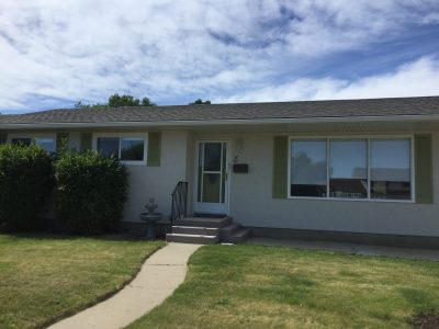 Renovated house exterior