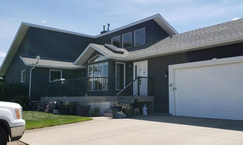 Southern Alberta Residential Exterior Painted