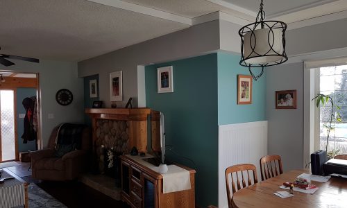 Interior Painting Project in Coaldale