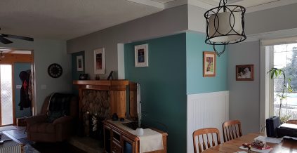 Interior Painting Project in Coaldale