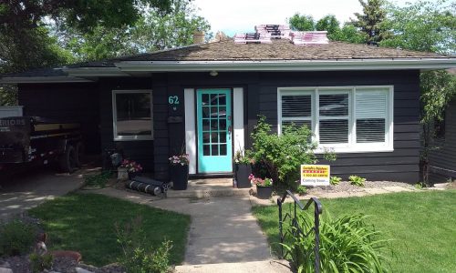 Home Exterior Painted in Southern Alberta