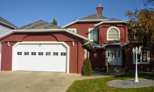 Exterior House Painting Completed in Southern Alberta