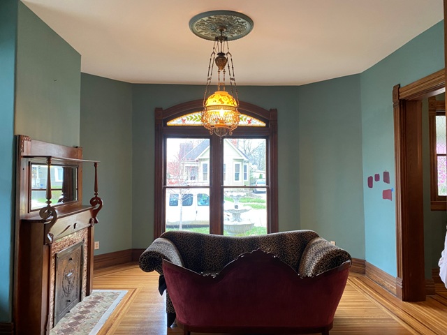living room in new albany to be repainted