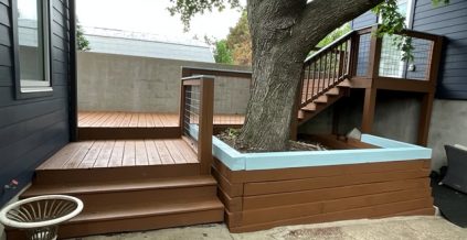 Deck Staining – Before and After Album ...