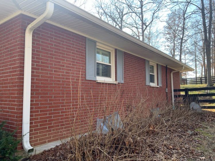 before photo of brick home in floyds knobs Preview Image 3