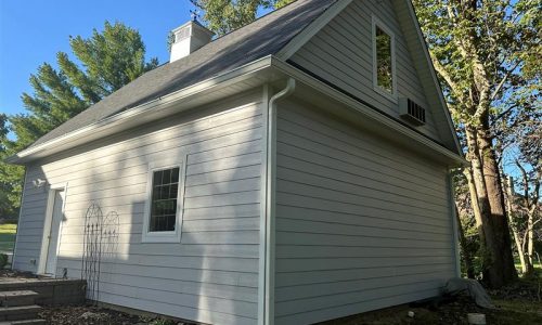 Vinyl Siding Garage Painting