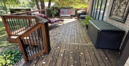 Ready Seal Deck Staining Project