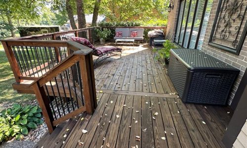Deck Staining