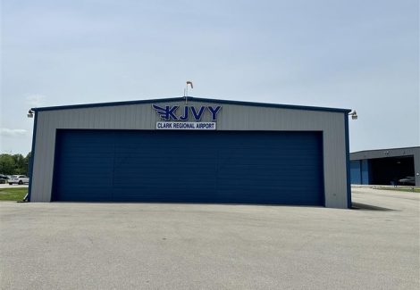 photo of exterior being repainted and revived