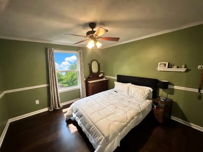 repainted bedroom in borden indiana