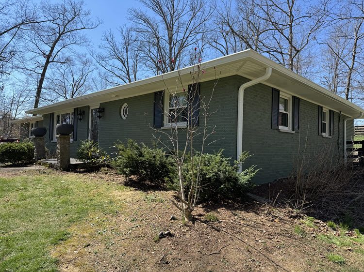 repainted exterior of home in floyds knobs Preview Image 2