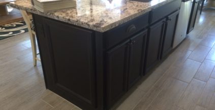 Kitchen Island Refinishing