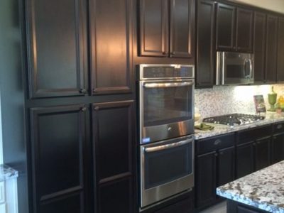 kitchen cabinet refinishing painting