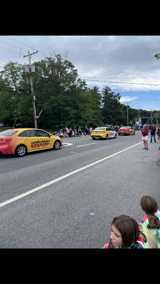 Professional Painting Company in Southern NH at the parade.