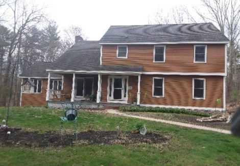 Exterior Residential Before - Windham, NH