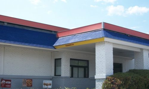 Burger King Restaurant Roof Painting