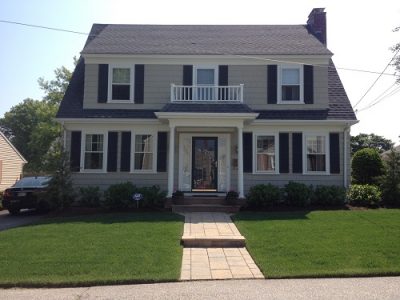 Exterior house painting by CertaPro painters in Warwick
