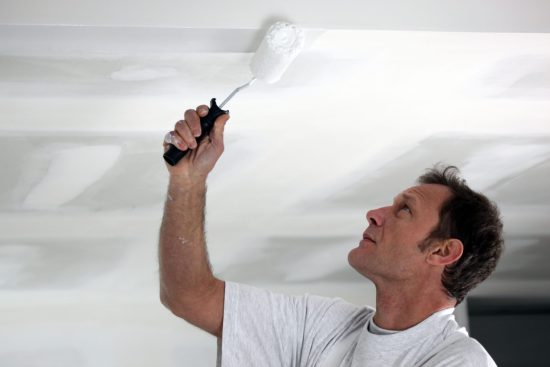 Ceiling Painting White