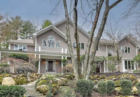 large residential exterior wide