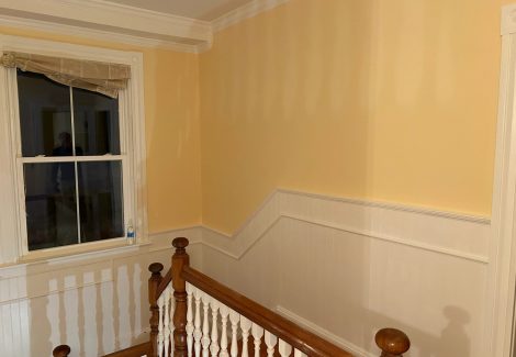 Wallpaper Removal and Repair Project